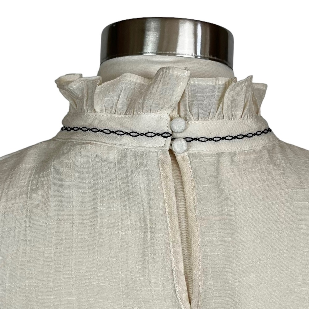 Mine Ruffled Embroidered Top - Picture 8 of 16